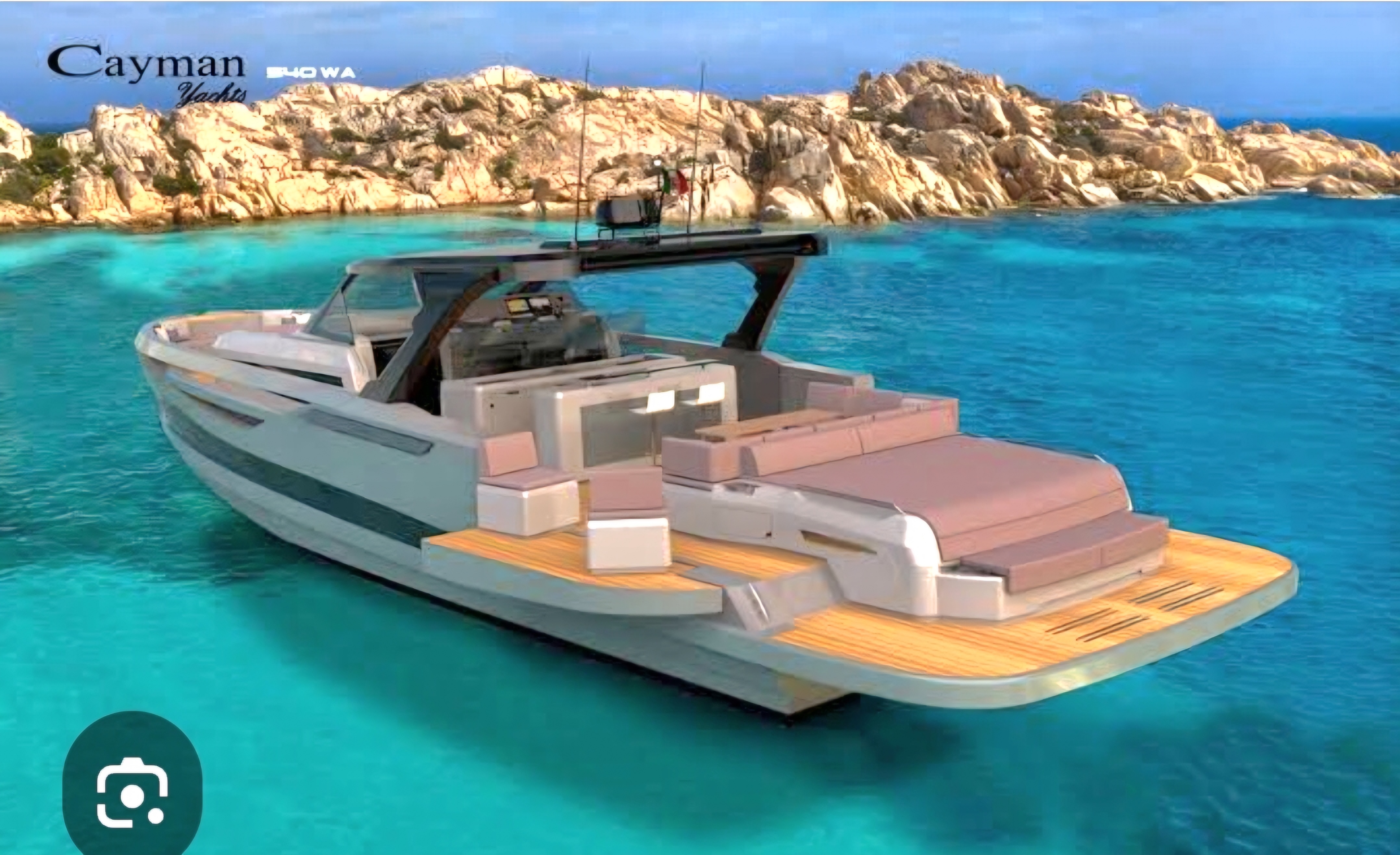 Embarcación Auxiliar (Tender) - Cayman Yachts All model2025 Boatsize matter 